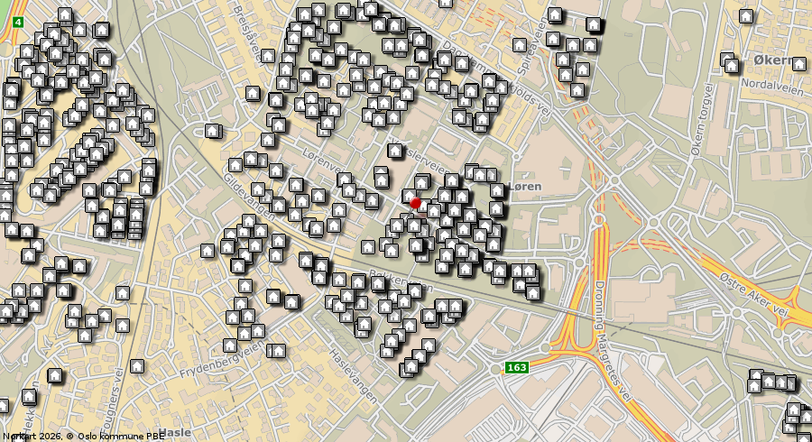 Bilde av kartet på finn.no