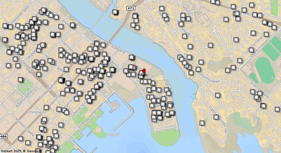 Bilde av kartet på finn.no